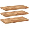vidaXL Kelluvat hyllyt 3 kpl 60x40x4 cm &ouml;ljytty massiivipuu akaasia