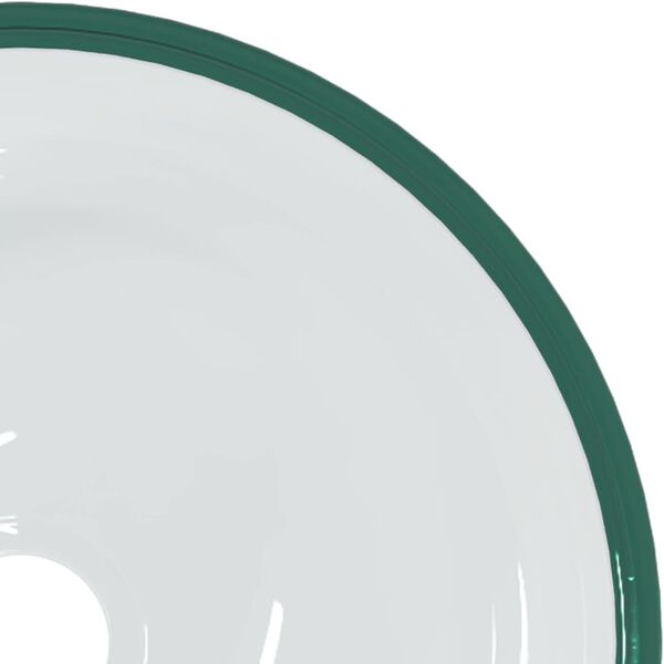 vidaXL Pesuallas karkaistu lasi 30x12 cm l&auml;pikuultava