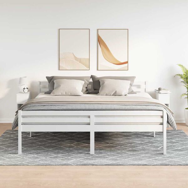 vidaXL y&ouml;p&ouml;yt&auml;kaapit laatikolla 2 kpl valkoinen 20x36x60 cm