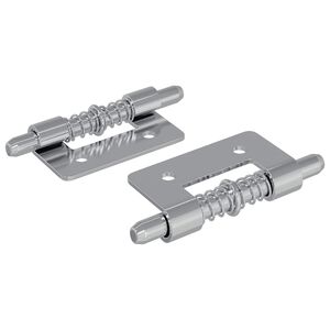 vidaXL Lukko 2 kpl Hopea 46 x 17 x 1,2 mm Ter&auml;s