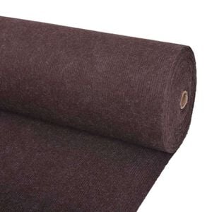 vidaXL Matto Ruskea 1,2 x 20 m Polyesteri