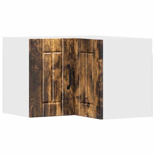 vidaXL Keitti&ouml;kaappi Savup&auml;hkin&auml; 57 x 57 x 40 cm Tekninen puu