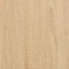 vidaXL TV-taso Sonoma-tammi 150x30x44,5 cm tekninen puu