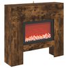 vidaXL S&auml;hk&ouml;takka Savutammi 100 x 24,5 x 90 cm Tekninen puu
