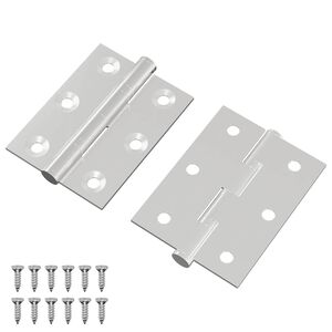 vidaXL Sarana 2 kpl Hopea 50 x 38 x 1,3 mm Ter&auml;s