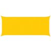 vidaXL Aurinkosuojapurje Keltainen 6 x 2,5 m 100% polyesteri Oxford