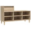 vidaXL Kenk&auml;kaappi Sonoma-tammi 102x36x60 cm tekninen puu