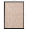 vidaXL Ovimatto beige 60x80 cm