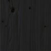 vidaXL S&auml;ngynrunko musta t&auml;ysi m&auml;nty 90x200 cm