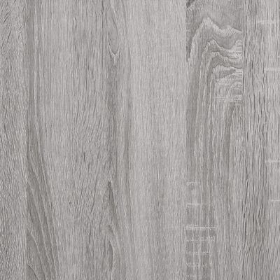 vidaXL Työpöytävaunu harmaa Sonoma 60x45x60 cm tekninen puu