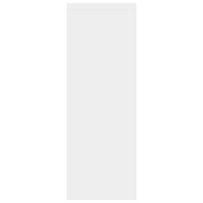 vidaXL Seinähylly valkoinen 45,1x16x45,1 cm lastulevy
