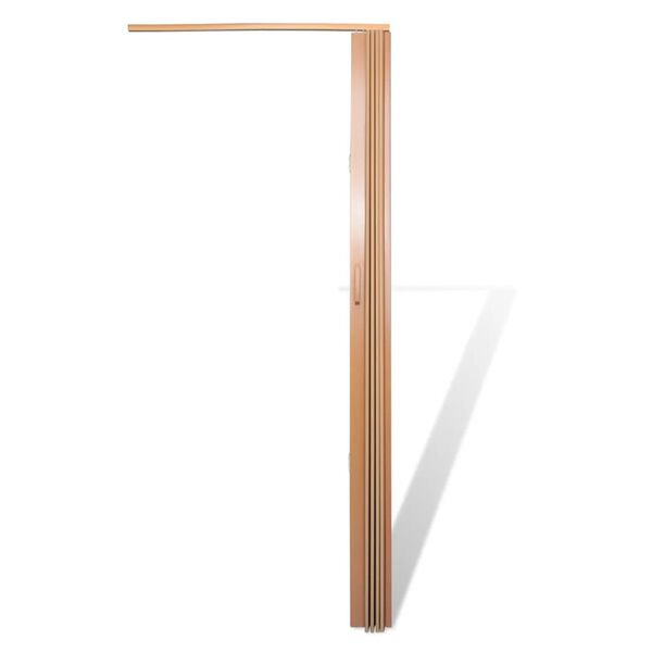 Kaksinkertainen Taiteovi 203 x 83 cm Vaaleanruskea