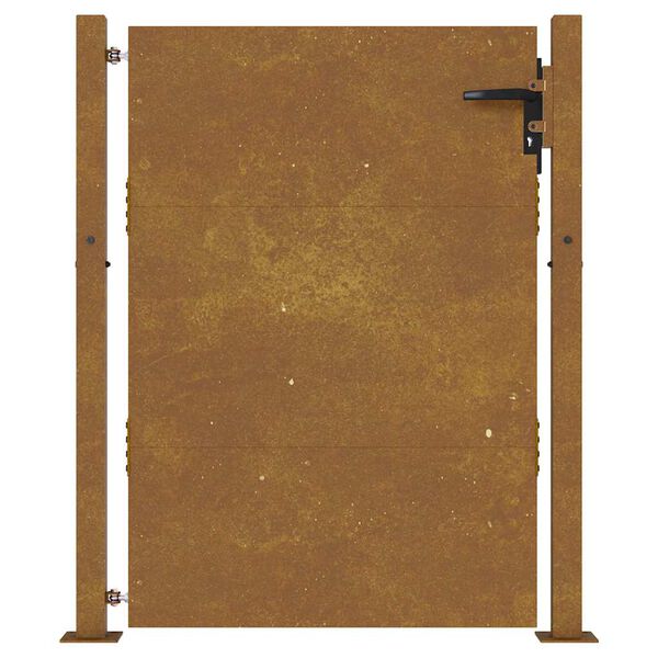 vidaXL Puutarhaportti 100x150 cm Corten-ter&auml;s