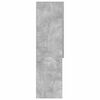 vidaXL Pesukonekaappi betoninharmaa 70,5x25,5x90 cm