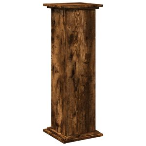 vidaXL Esittelyteline s&auml;ilytystila savutammi 31x30x90 cm tekninen puu