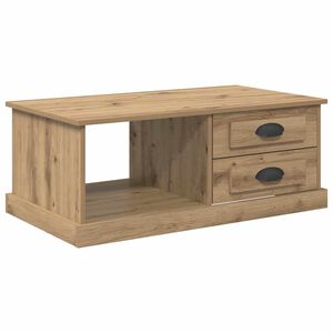 vidaXL Sohvap&ouml;yt&auml; Artisan tammi 90 x 50 x 35 cm Tekninen puu