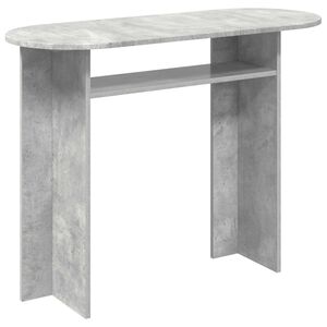 vidaXL Konsolip&ouml;yt&auml; Betoninharmaa 100 x 39,5 x 75 cm Tekninen puu