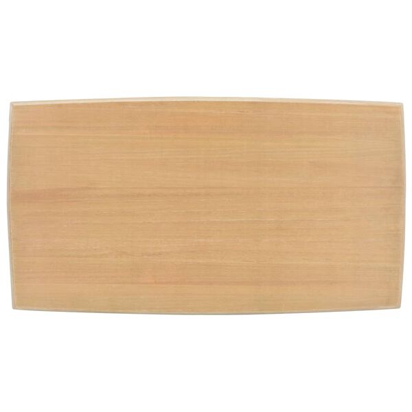 vidaXL Sohvap&ouml;yt&auml; harmaa ja ruskea 110x60x40 cm t&auml;ysi m&auml;nty