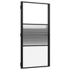 vidaXL Lasiovi 102,5 x 3,5 x 201,5 cm Alumiini Musta