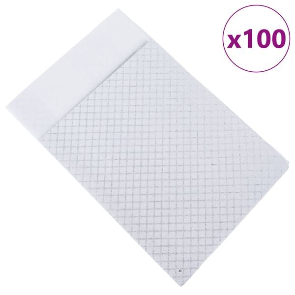 vidaXL Lemmikkikoulutuspadi Yksivärinen 100 pcs 90 x 60 cm