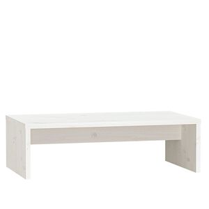 vidaXL N&auml;ytt&ouml;koroke valkoinen 50x27x15 cm t&auml;ysi m&auml;nty