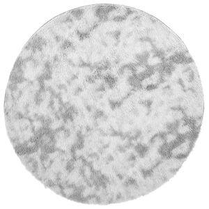 vidaXL P&ouml;rr&ouml;matto korkeanukkainen NAVARRA hopeanharmaa 160x160 cm