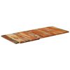 vidaXL Suorakulmainen p&ouml;yt&auml;levy 60x140 cm 25-27 mm t&auml;ysi kierr&auml;tyspuu