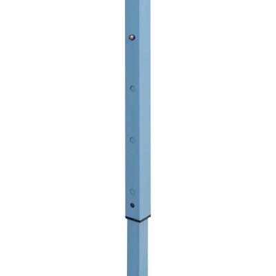 vidaXL Kokoontaittuva juhlateltta 4 sivuseinää 3x6 m teräs sininen