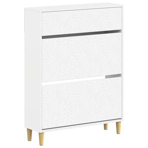 vidaXL Kenk&auml;kaappi DELFT 78 x 24 x 103 cm Tekninen puu valkoinen