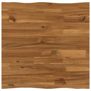 vidaXL Suorakulmainen p&ouml;yt&auml;levy 40 x 40 x 3,2 cm Neli&ouml; Tihe&auml; akasiapuu
