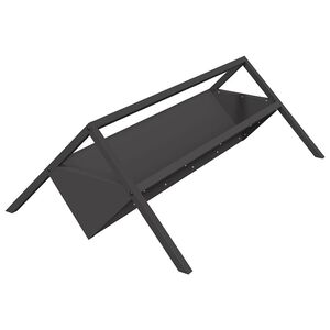vidaXL El&auml;inten ruokintakaukalo Musta 111 x 76 x 38 cm 10 kg