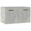 vidaXL Sein&auml;kaappi betoninharmaa 60x36,5x35 cm tekninen puu