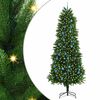 vidaXL Joulukuusi 300 LED-valoilla jalustalla Vihre&auml; 240 cm PE