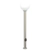 vidaXL Pollarivalaisin pistorasialla 120 cm ruostumaton ter&auml;s IP44