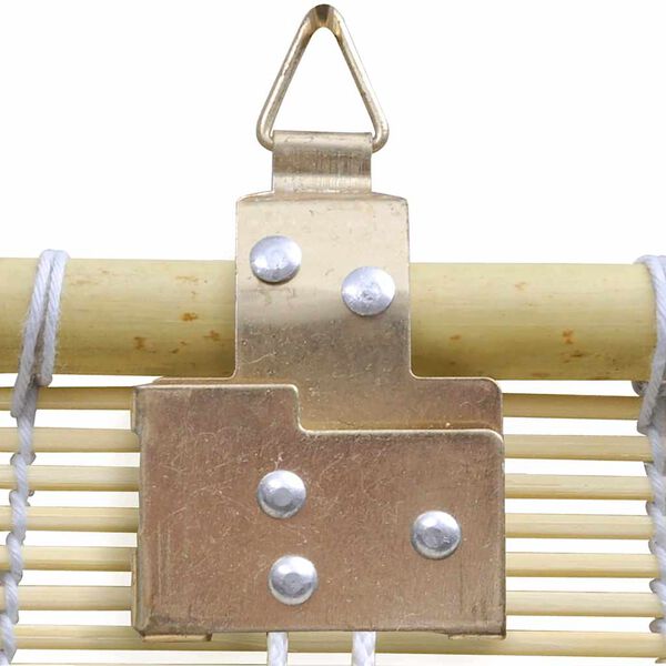 vidaXL Luonnolliset bambu rullaverhot 80 x 160 cm