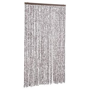 vidaXL Hy&ouml;nteisverho ruskea ja beige 118 x 220 cm Chenille
