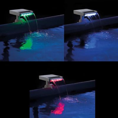 Intex Uima-altaan LED-vesiputous monivärinen