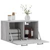 vidaXL Sein&auml;kaappi harmaa Sonoma 60x36,5x35 cm tekninen puu