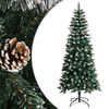 vidaXL Tekojoulukuusi jalustalla vihre&auml; 150 cm PVC