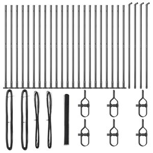 vidaXL Aitalatu Harmaa