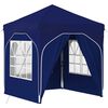 vidaXL Pop-up Juhlateltta 192 x 192 x 245 cm Sininen