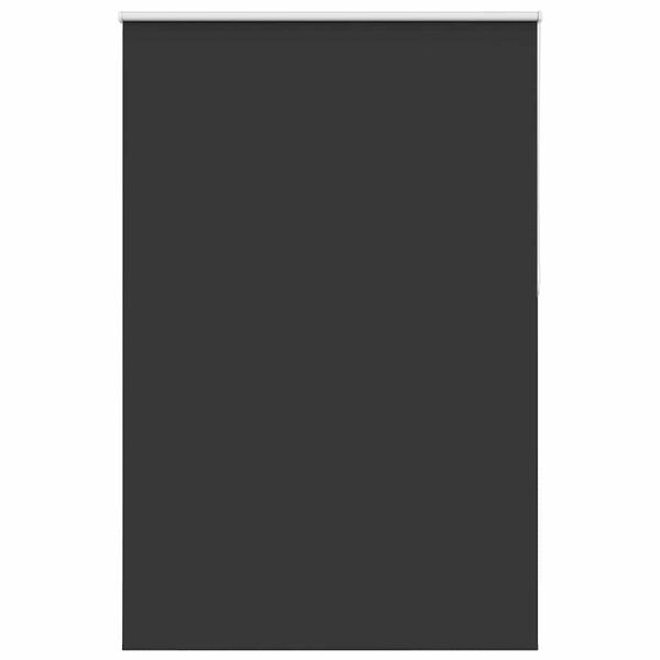 vidaXL Rullaverho Blackout Musta 160x230 cm Kankaan leveys 156,6 cm