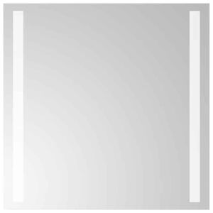 vidaXL Kylpyhuoneen LED-peili 40x40 cm