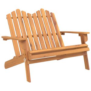 vidaXL Adirondack puutarhapenkki 126 cm t&auml;ysi akasiapuu