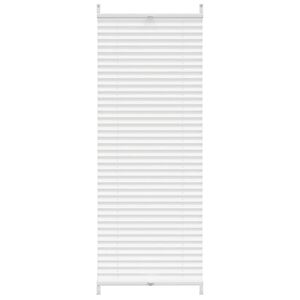 Plisse Kaihdin 40x150cm Valkoinen Laskosverhot