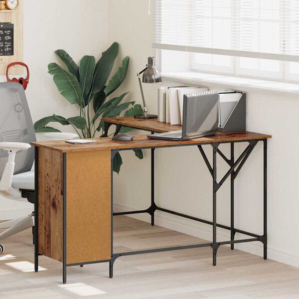 vidaXL P&ouml;yt&auml; Vanha Puu 141 x 141 x 75 cm Tekninen puu