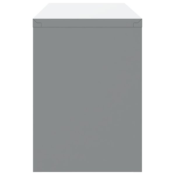 vidaXL Ty&ouml;p&ouml;yt&auml;kaappisarja s&auml;ilytystilassa 10 pcs Musta