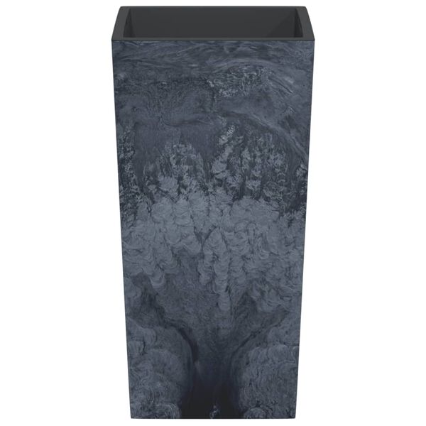 vidaXL Kukkalaatikko irrotettava sisus antras 21/49 l PP betonityyli