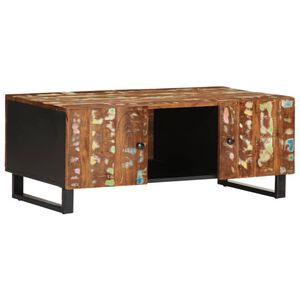 vidaXL Sohvap&ouml;yt&auml; 100x54x40 cm kierr&auml;tetty t&auml;yspuu ja tekninen puu