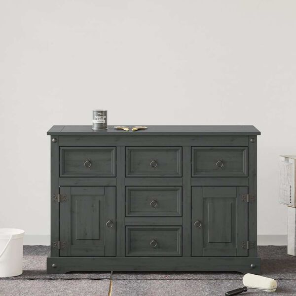 vidaXL Huonekalumaali Harmaa 10 x 10 x 12,2 cm Seinätaideteos